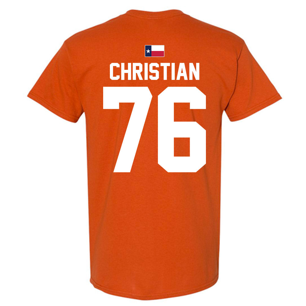 Texas - NCAA Football : Jackson Christian - Hook 'Em T-Shirt-1