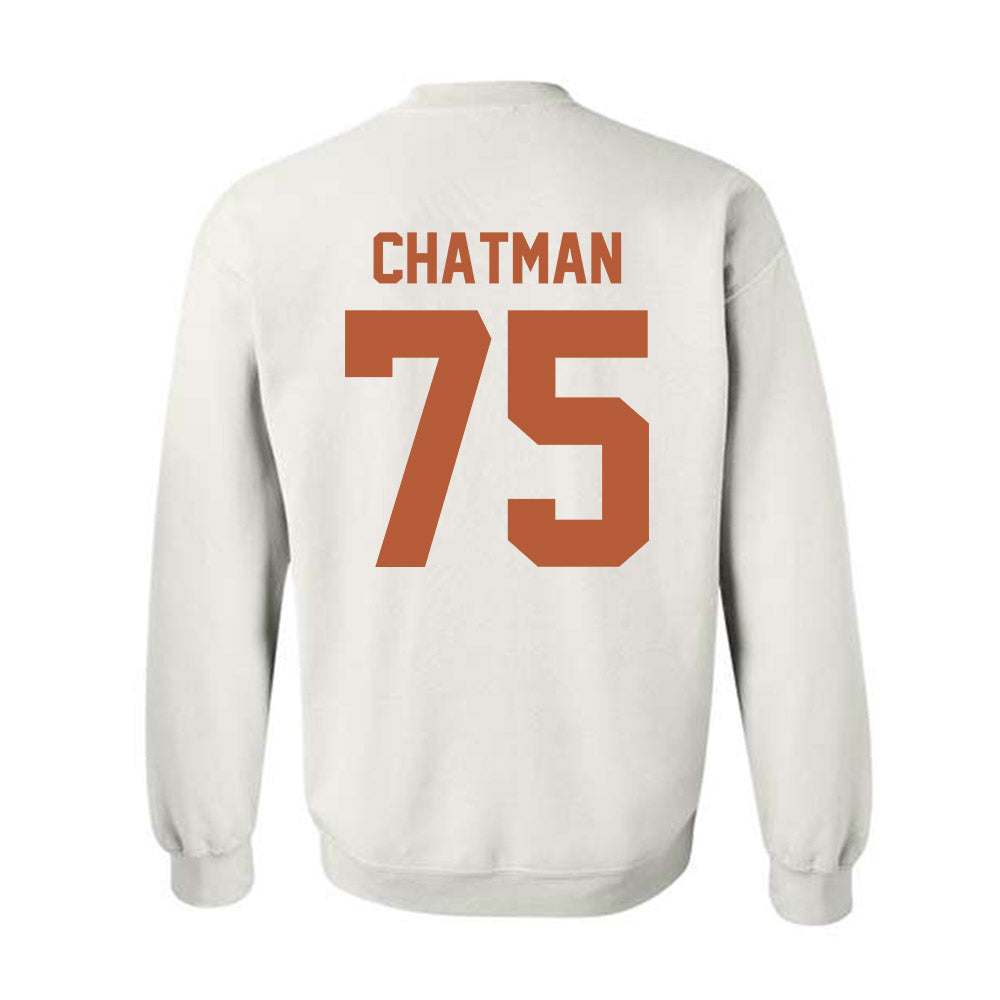 Texas - NCAA Football : Jaydon Chatman - Classic Shersey Crewneck Sweatshirt-1
