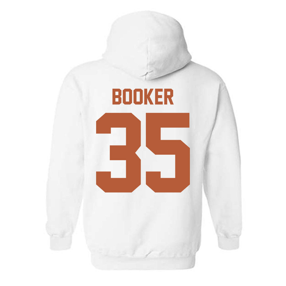 Texas - NCAA Women's Basketball : Madison Booker - Classic Shersey Hooded Sweatshirt-1