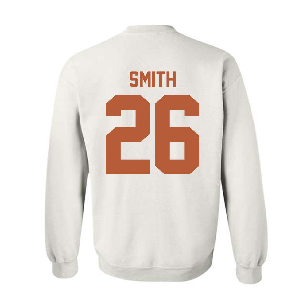 Texas - NCAA Football : Ty'Anthony Smith - Classic Shersey Crewneck Sweatshirt-1