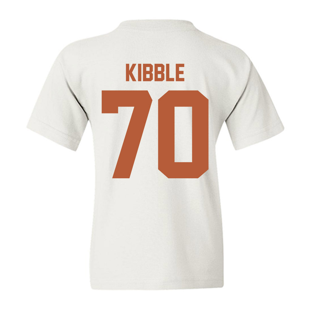 Texas - NCAA Football : Nate Kibble - Classic Shersey Youth T-Shirt-1