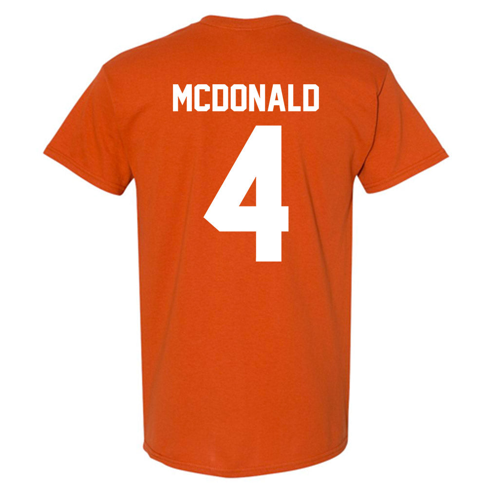 Texas - NCAA Football : Jelani Mcdonald - Classic Shersey T-Shirt-1
