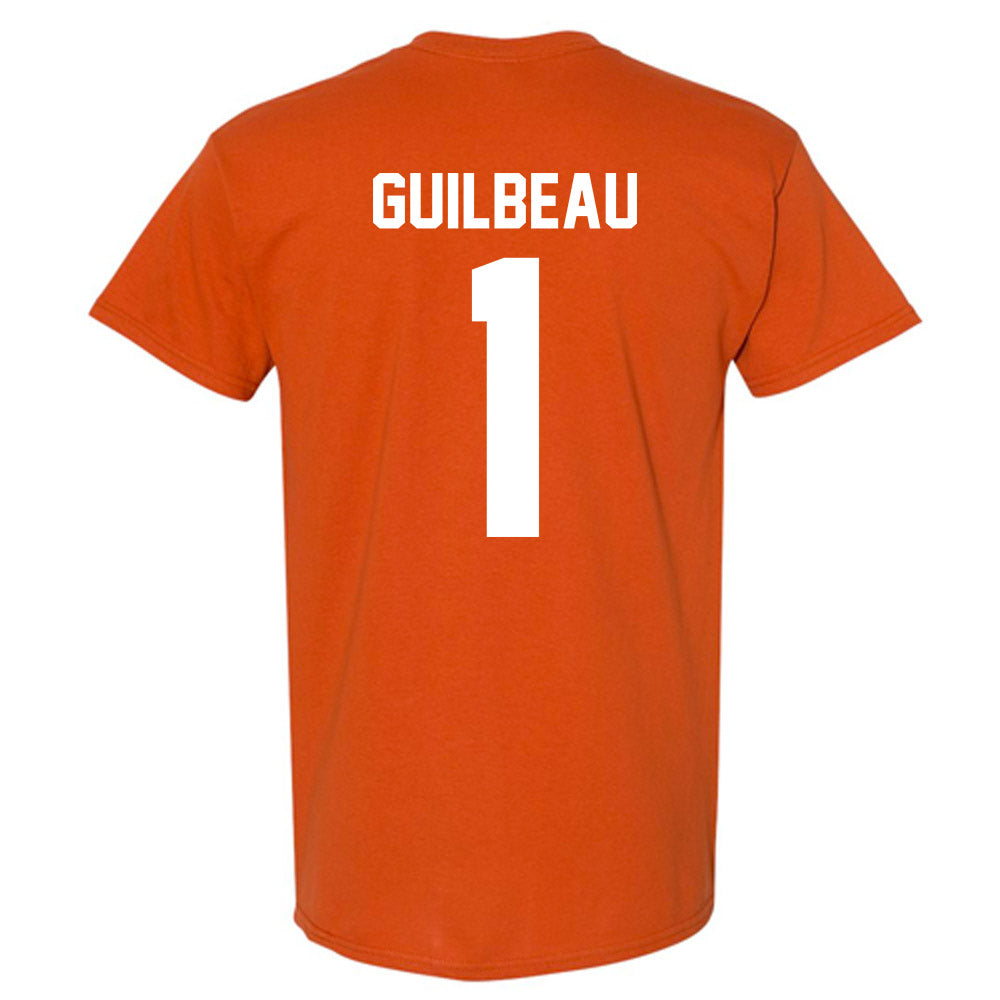 Texas - NCAA Football : Jaylon Guilbeau - Classic Shersey T-Shirt-1