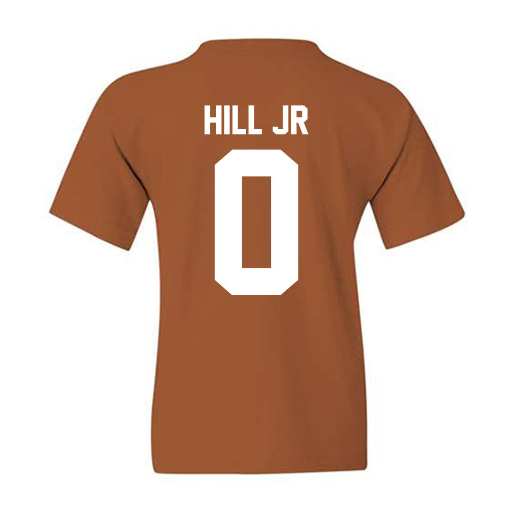 Texas - NCAA Football : Anthony Hill Jr - Classic Shersey Youth T-Shirt-1