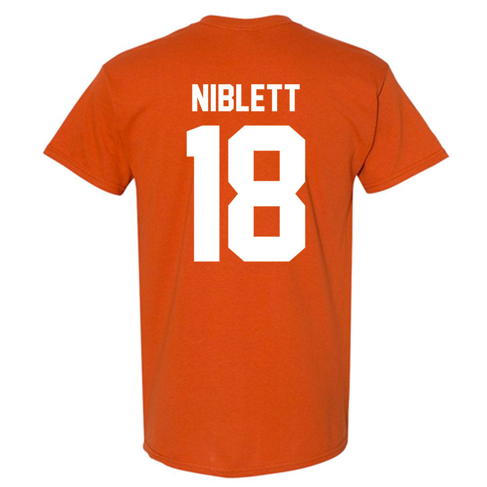 Texas - NCAA Football : Ryan Niblett - Classic Shersey T-Shirt-1