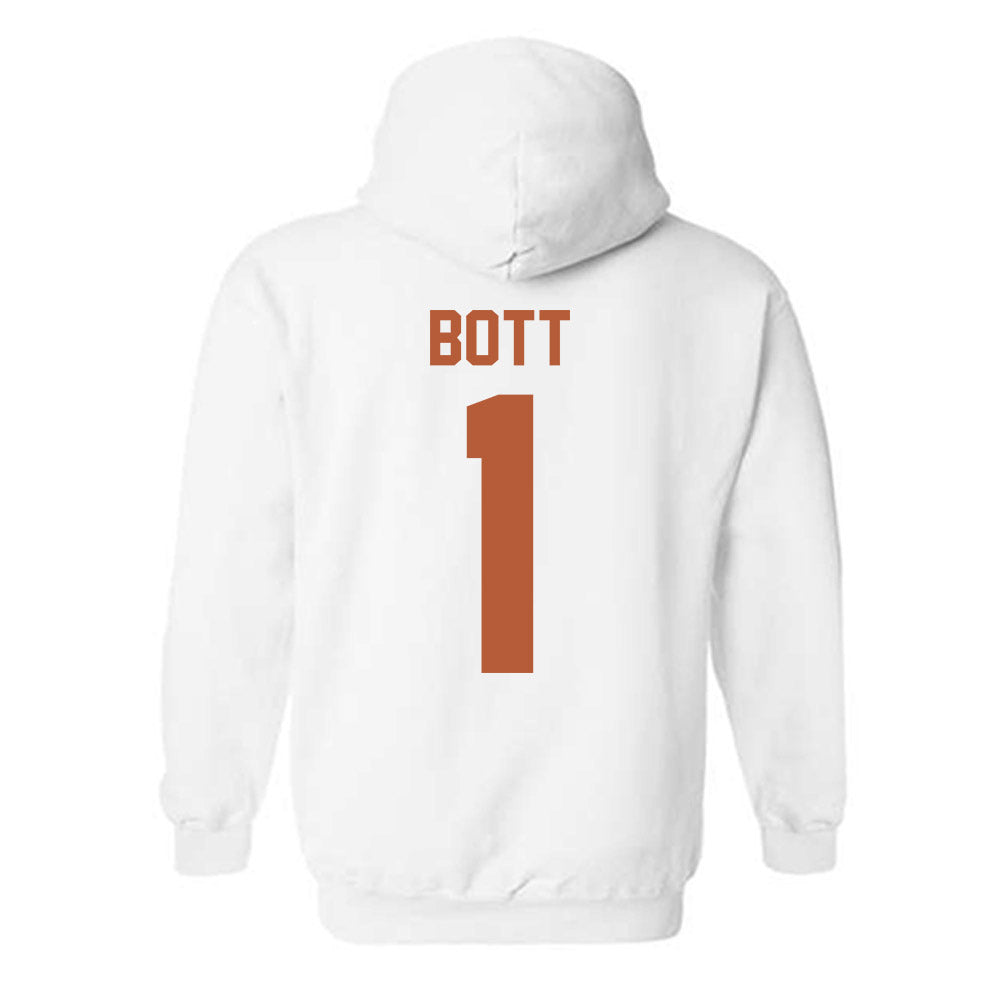 Texas - NCAA Men's Basketball : Cole Bott - Classic Shersey Hooded Sweatshirt-1