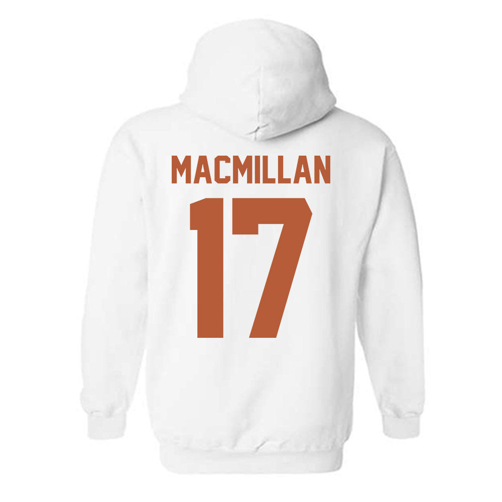 Texas - NCAA Women's Soccer : Molly MacMillan - Classic Shersey Hooded Sweatshirt-1