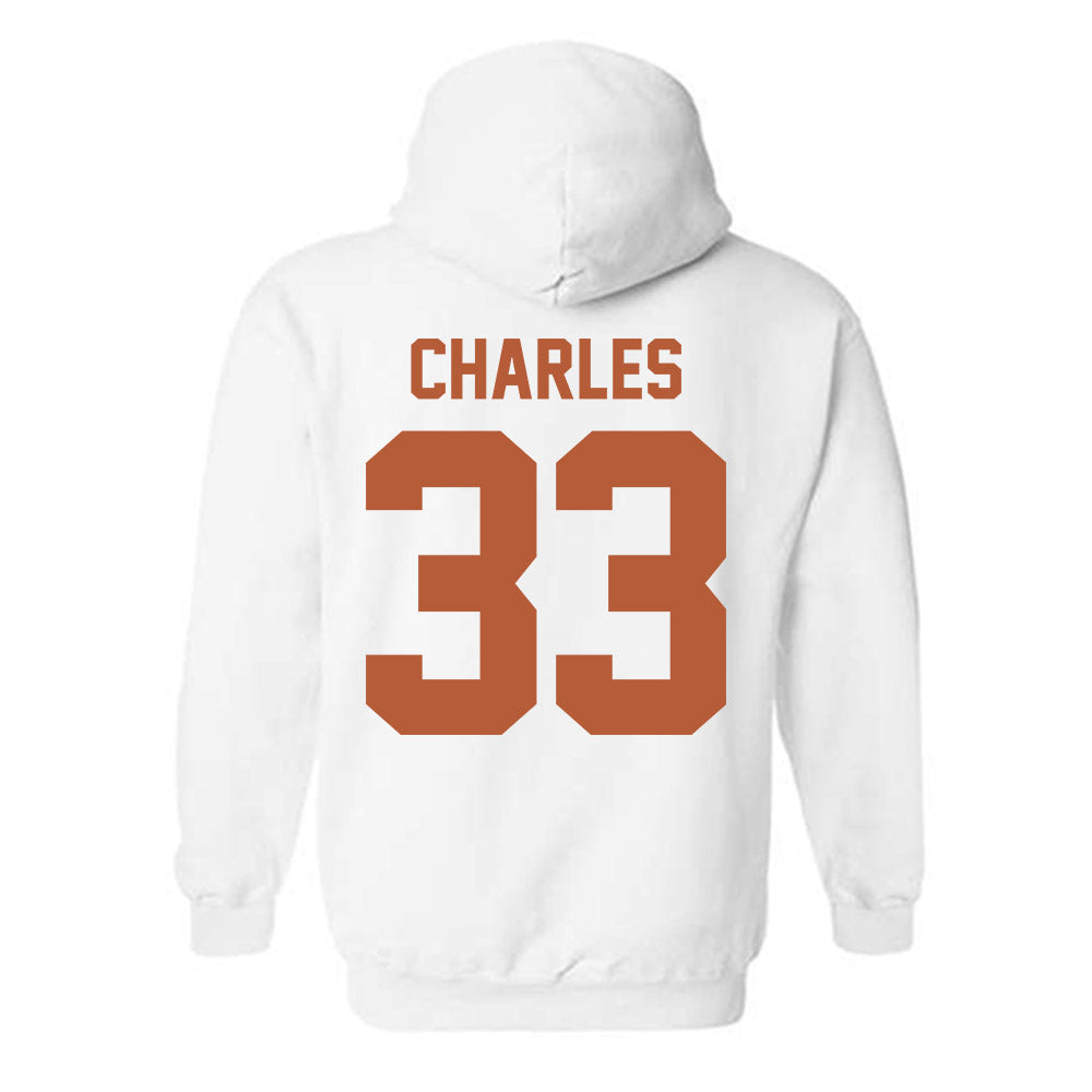 Texas - NCAA Football : Myron Charles - Classic Shersey Hooded Sweatshirt-1