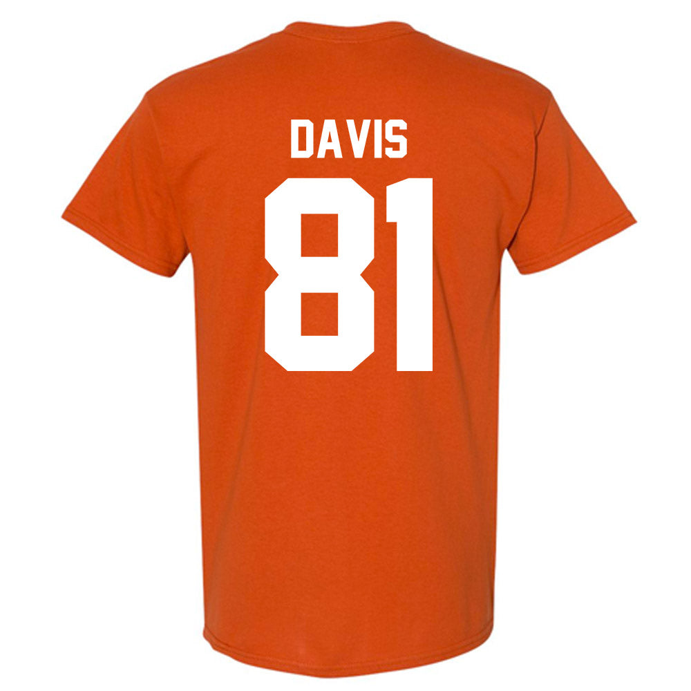Texas - NCAA Football : Juan Davis - Horns Up! T-Shirt-1