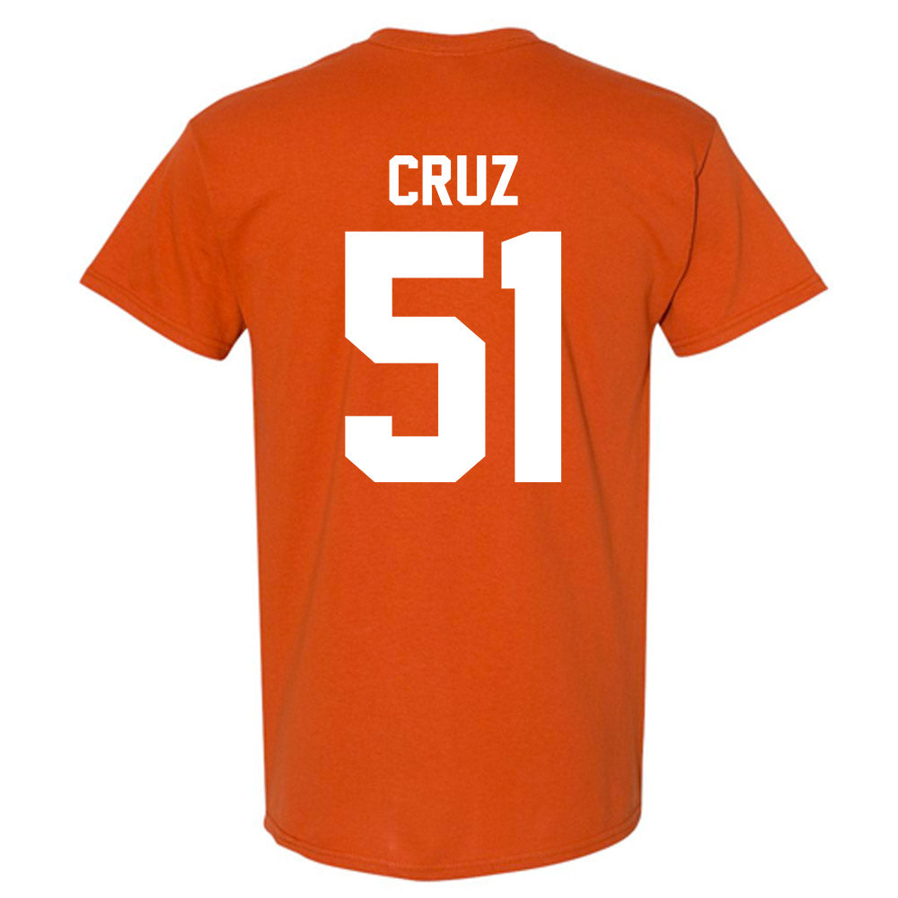 Texas - NCAA Football : Daniel Cruz - Horns Up! T-Shirt-1