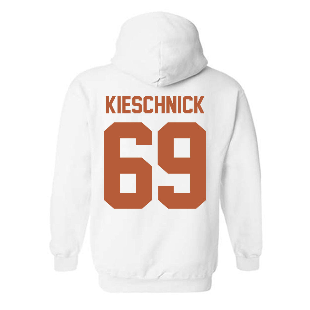 Texas - NCAA Football : Brooks Kieschnick - Horns Up! Hooded Sweatshirt-1