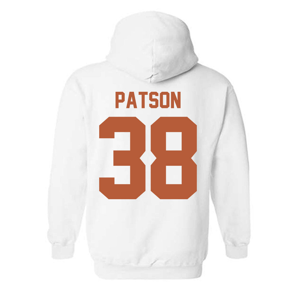 Texas - NCAA Football : Remy Patson - Horns Up! Hooded Sweatshirt-1