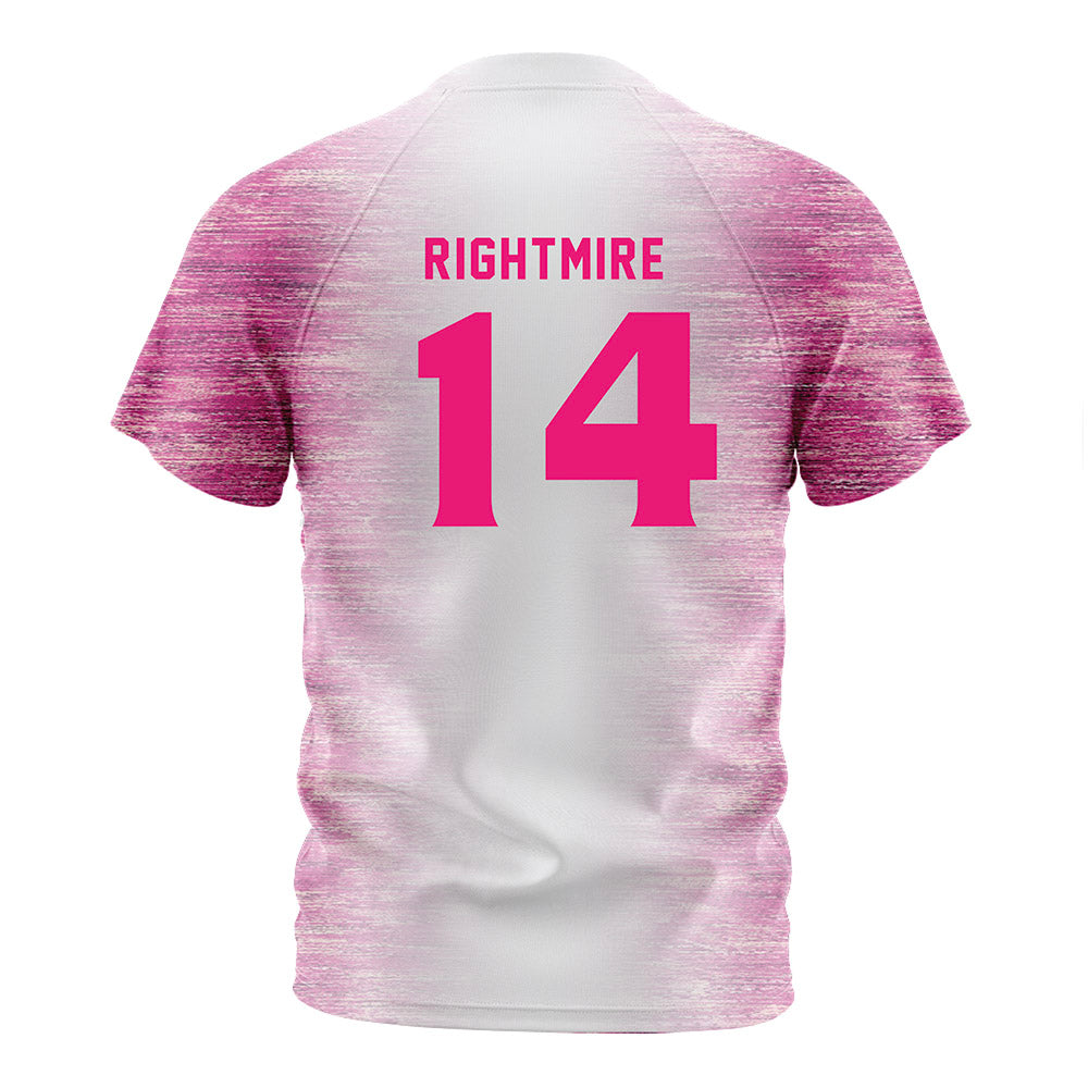 USF - NCAA Women's Soccer : Ava Rightmire - Pink Heather Soccer Jersey-1