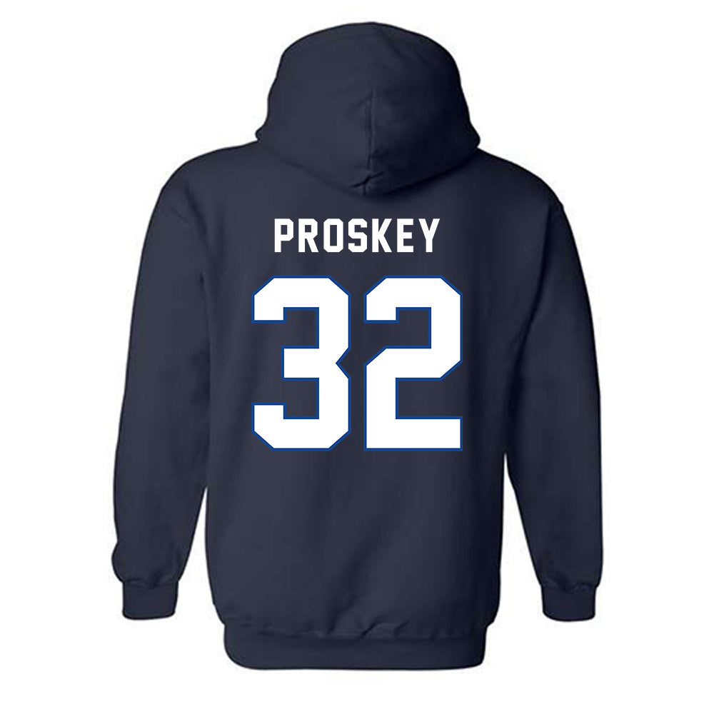 UCSB - NCAA Baseball : Calvin Proskey - Classic Shersey Hooded Sweatshirt-1