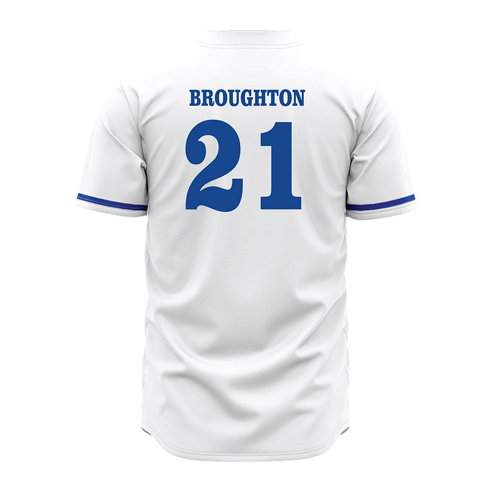 UCSB - NCAA Baseball : Peter Broughton - White Jersey-1