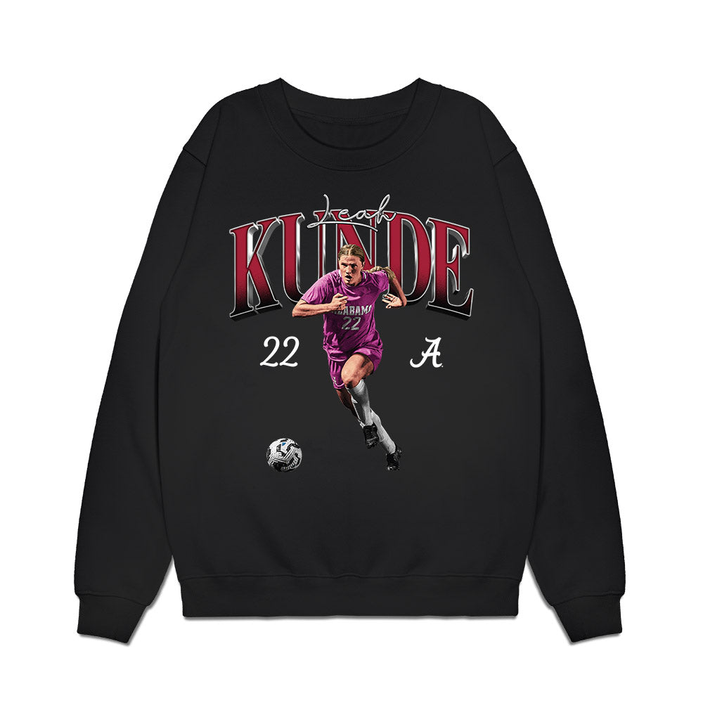Alabama - NCAA Women's Soccer : Leah Kunde - Collage Premium Crewneck Sweatshirt-0