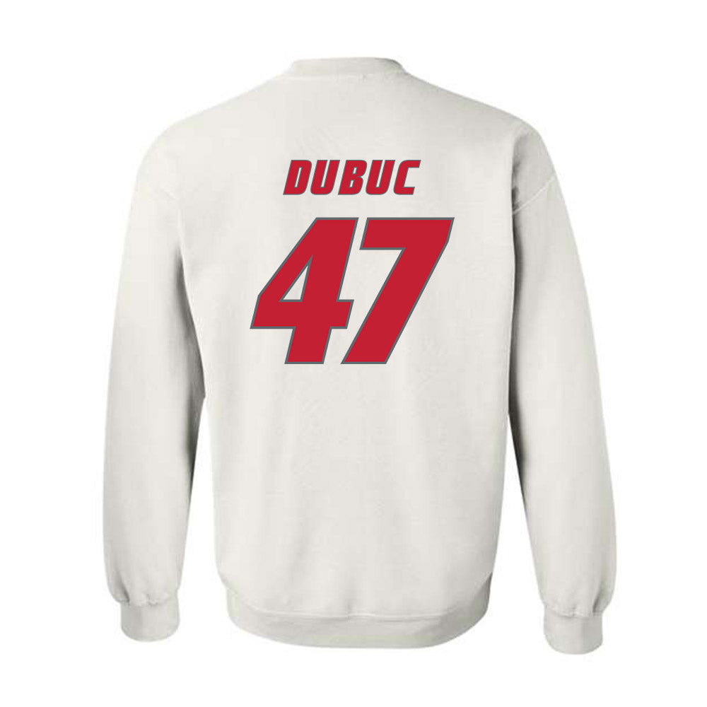 New Mexico - NCAA Football : Trey Dubuc - Classic Shersey Crewneck Sweatshirt-1