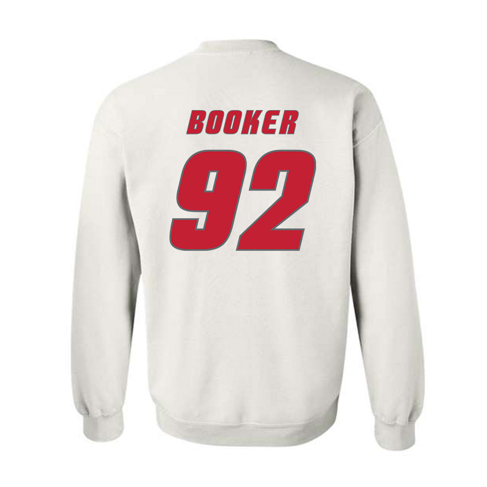 New Mexico - NCAA Football : Brian Booker - Classic Shersey Crewneck Sweatshirt-1