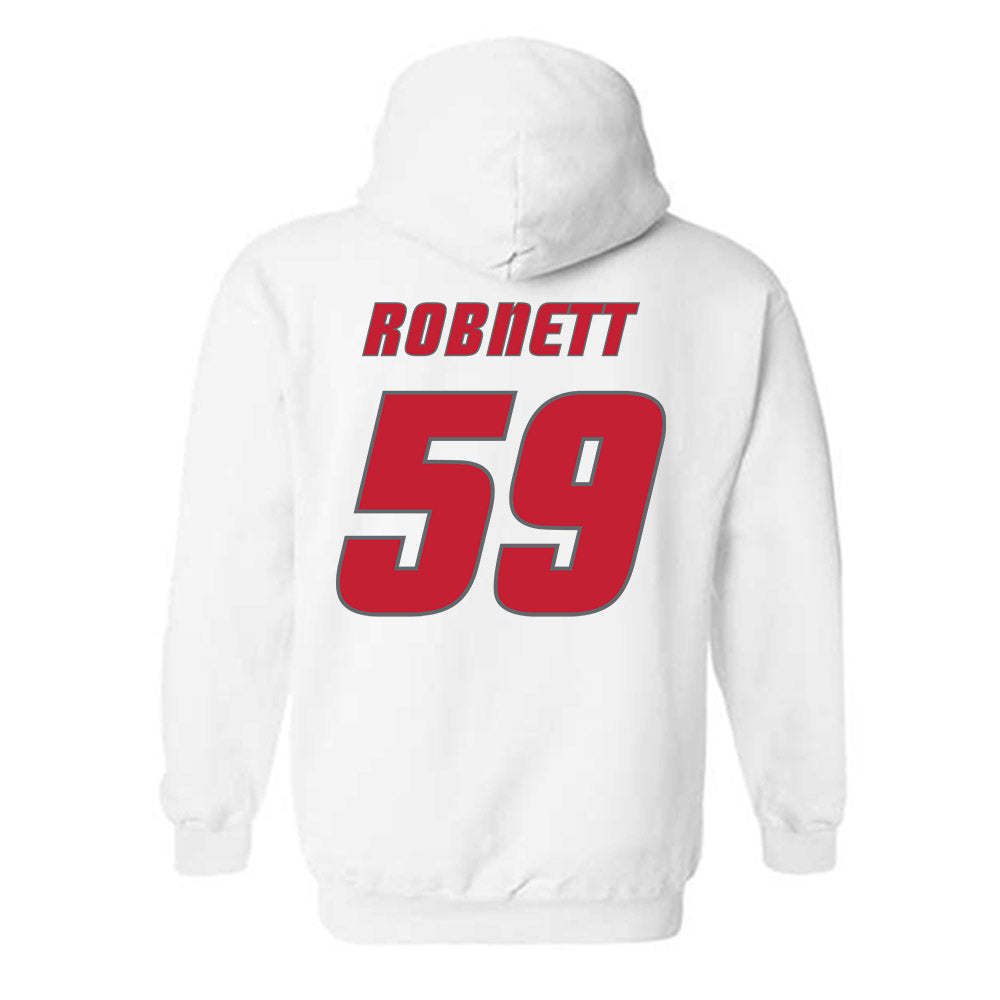 New Mexico - NCAA Football : Kaden Robnett - Classic Shersey Hooded Sweatshirt-1