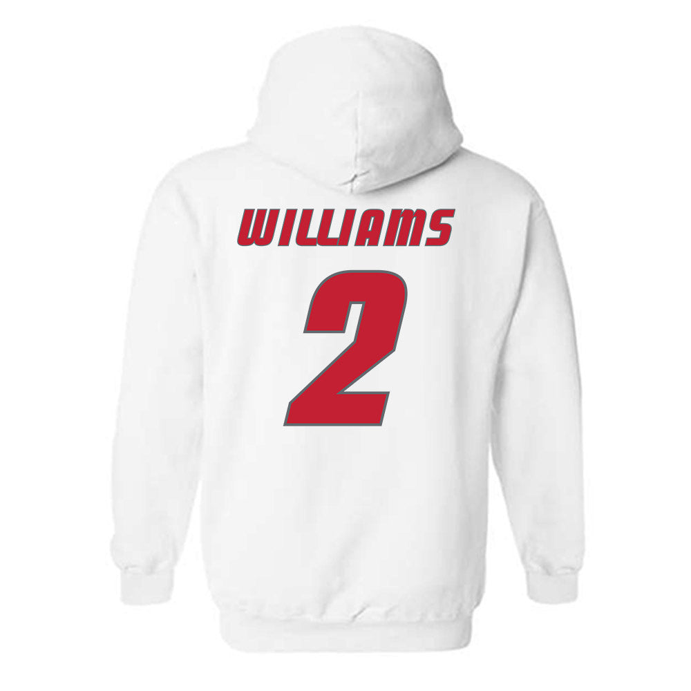 New Mexico - NCAA Football : Abraham Williams - Classic Shersey Hooded Sweatshirt-1
