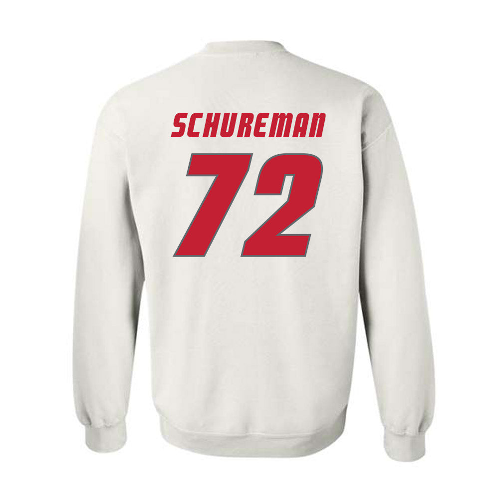 New Mexico - NCAA Football : Griffin Schureman - Classic Shersey Crewneck Sweatshirt-1