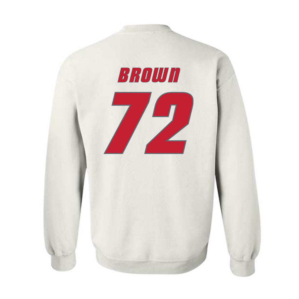 New Mexico - NCAA Football : Nevell Brown - Classic Shersey Crewneck Sweatshirt-1