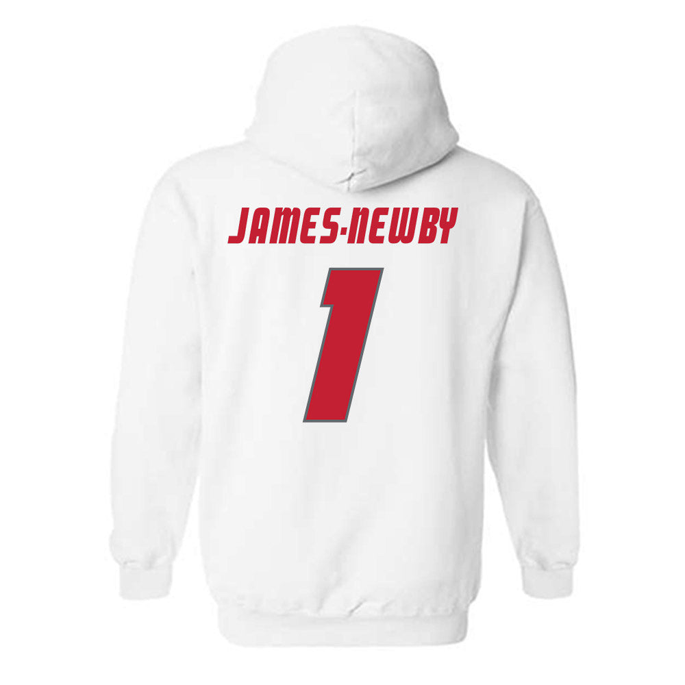New Mexico - NCAA Football : Keyshawn James-Newby - Classic Shersey Hooded Sweatshirt-1