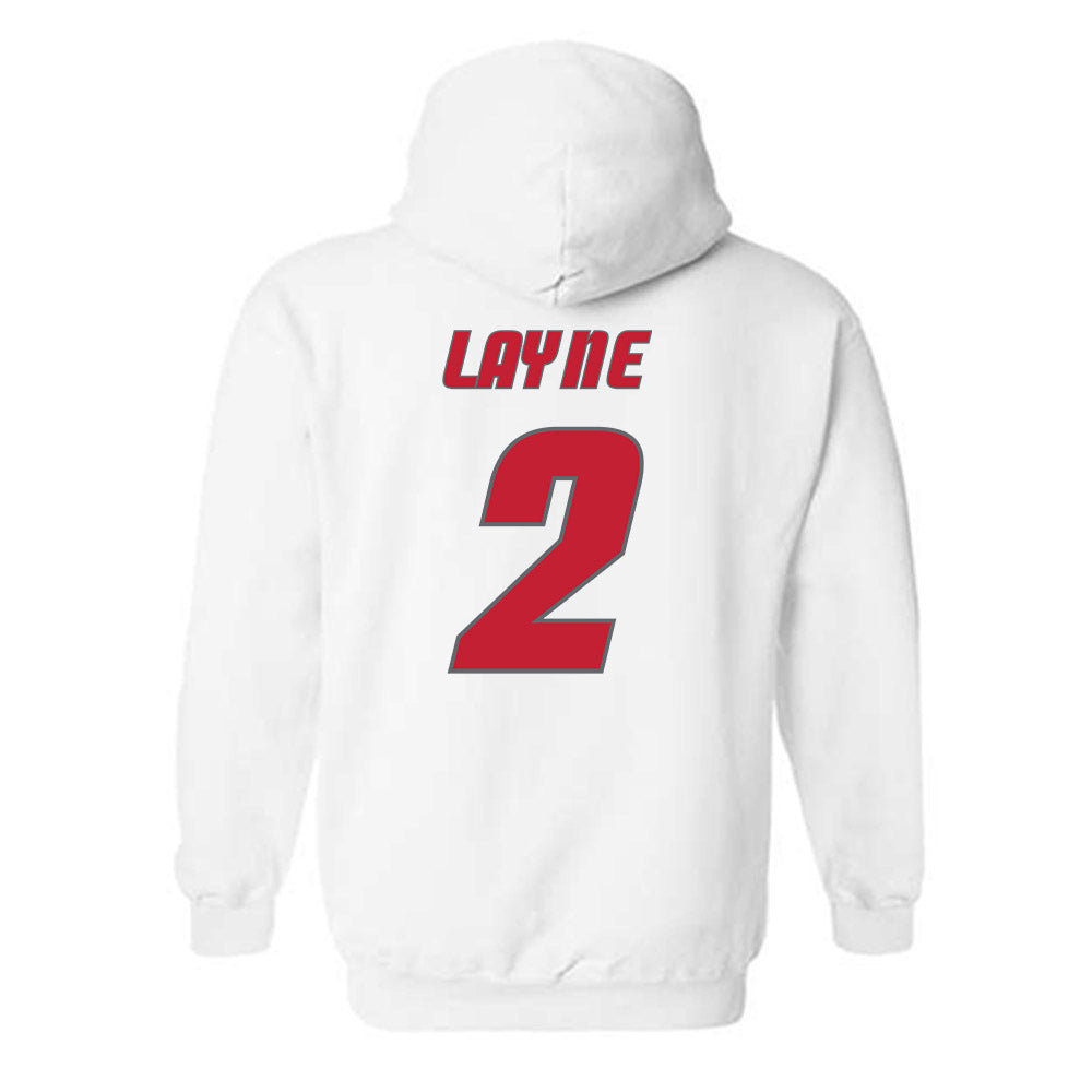 New Mexico - NCAA Football : Jack Layne - Classic Shersey Hooded Sweatshirt-1