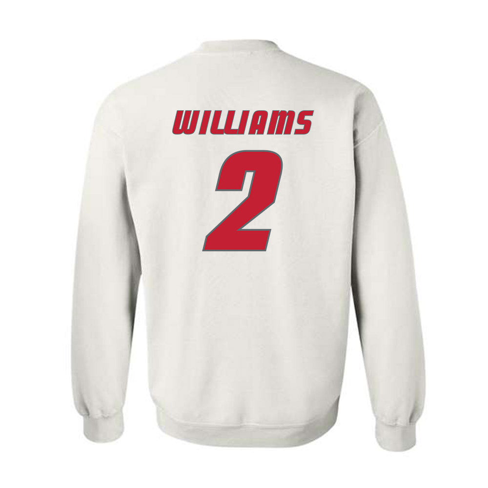 New Mexico - NCAA Football : Abraham Williams - Classic Shersey Crewneck Sweatshirt-1