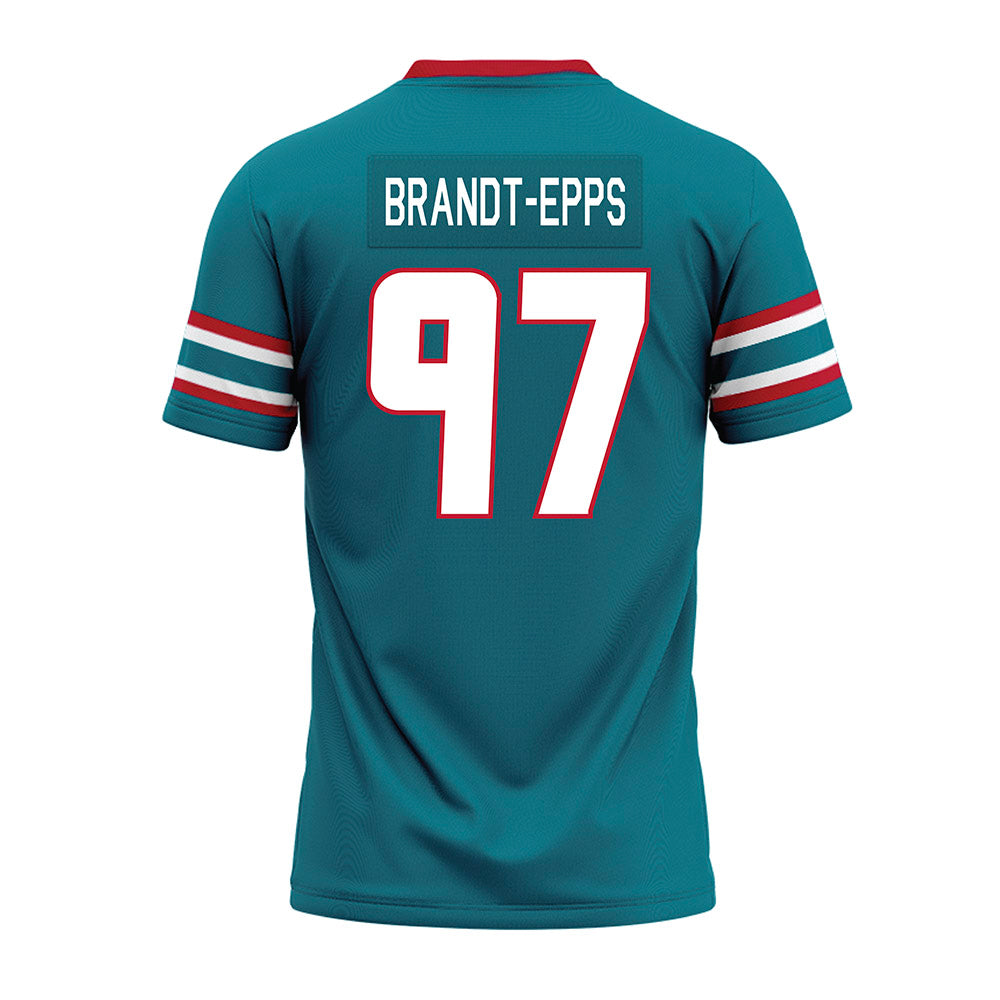 New Mexico - NCAA Football : Devin Brandt-Epps - Premium Football Jersey-1