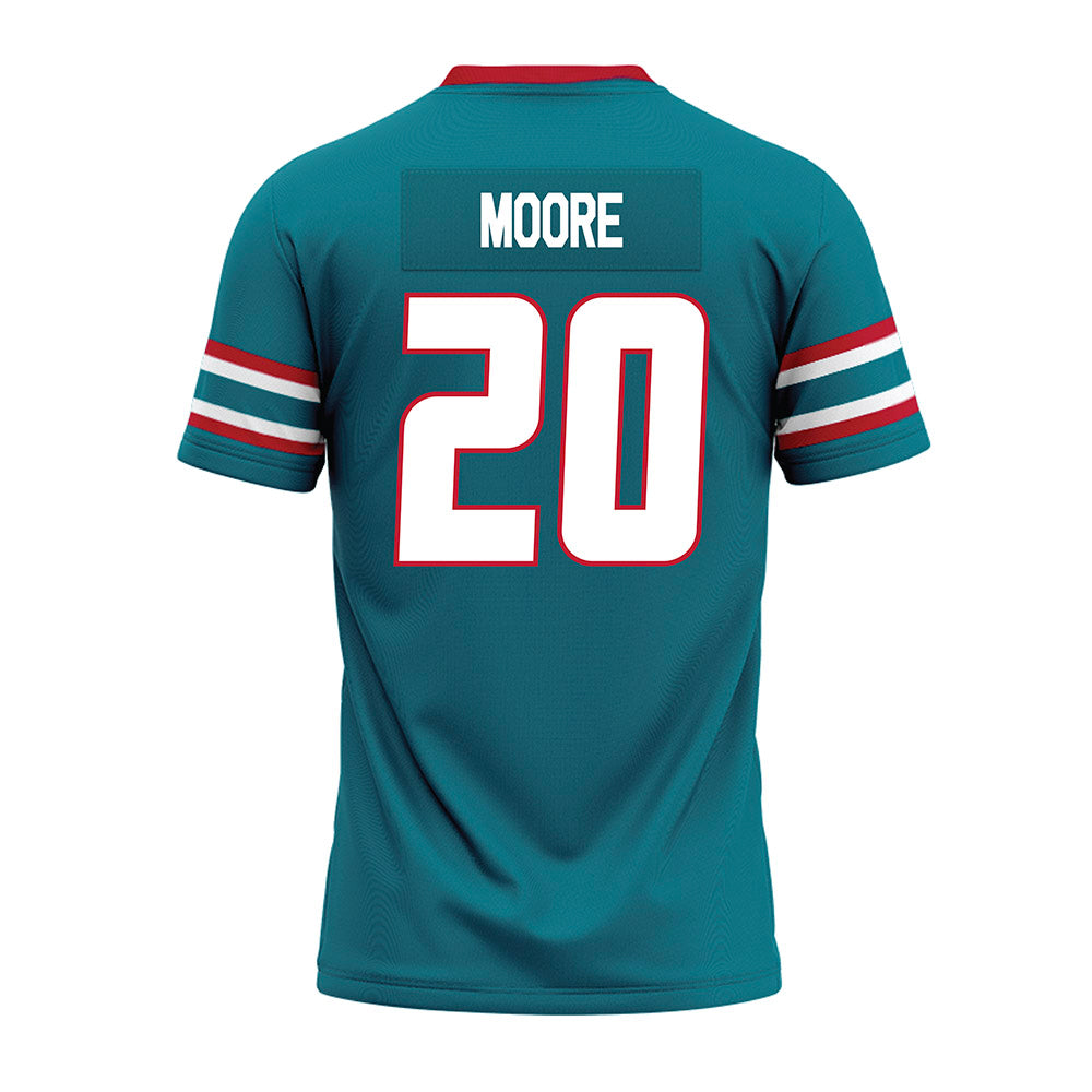 New Mexico - NCAA Football : Dereck Moore - Premium Football Jersey-1