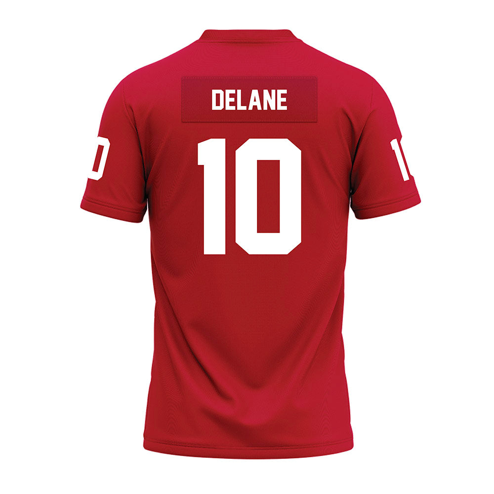 Ohio State - NCAA Football : Faheem Delane - Red Premium Football Jersey-1