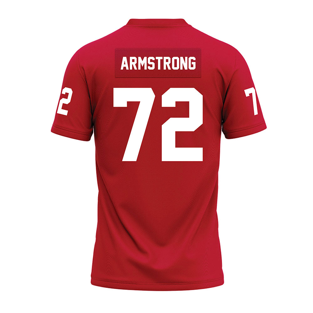 Ohio State - NCAA Football : Deontae Armstrong - Red Premium Football Jersey-1
