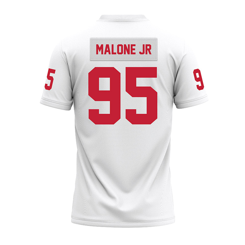 Ohio State - NCAA Football : Tywone Malone jr - White Premium Football Jersey-1