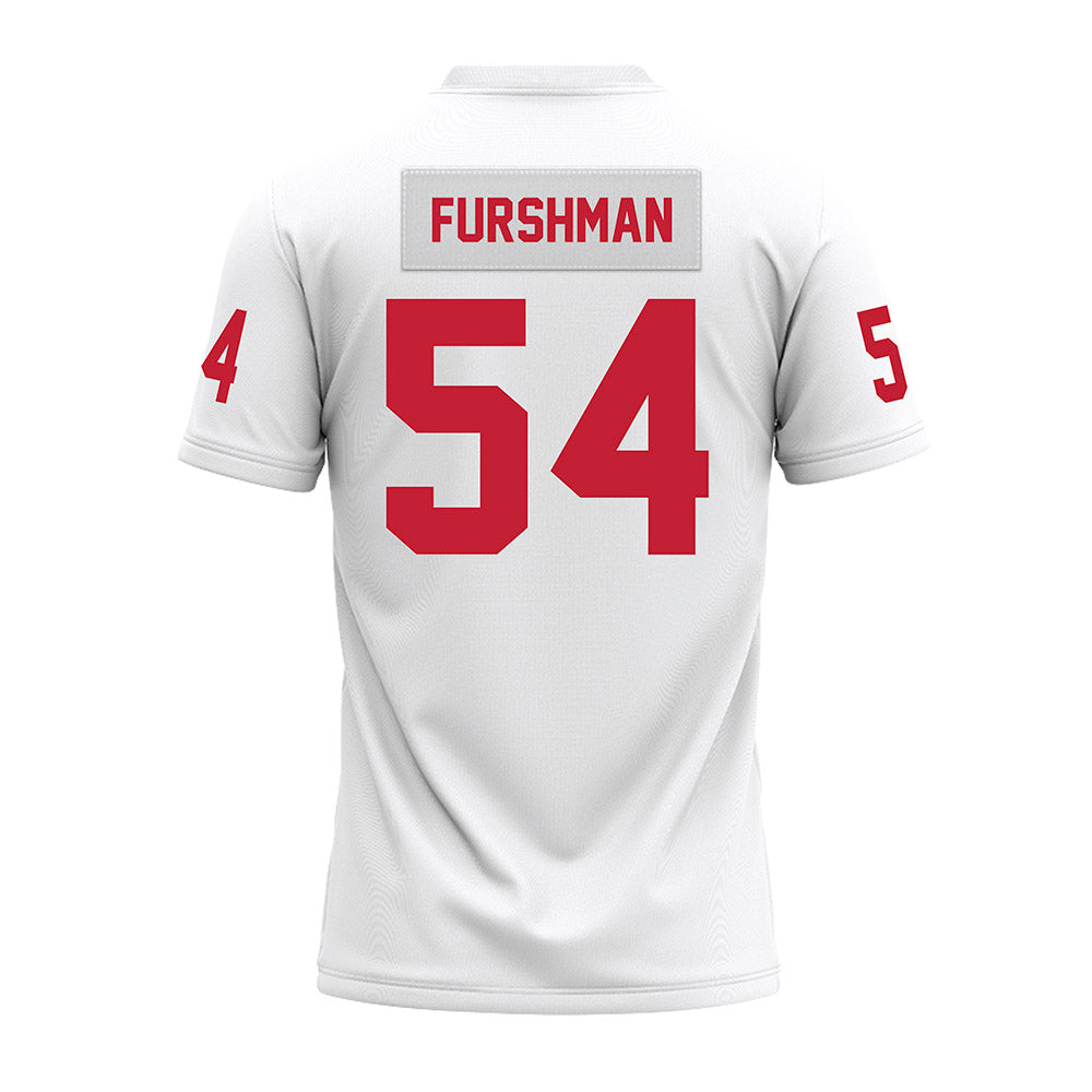 Ohio State - NCAA Football : Dylan Furshman - White Premium Football Jersey-1