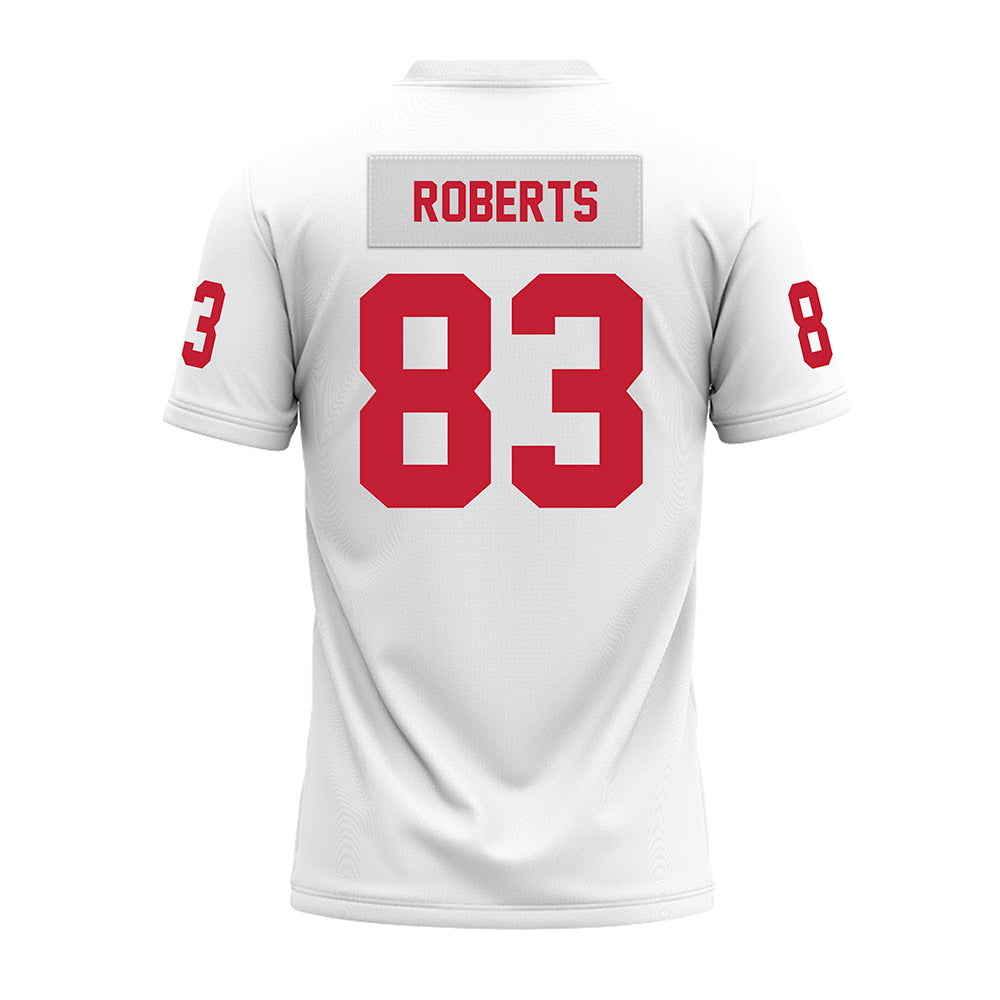 Ohio State - NCAA Football : Nate Roberts - White Premium Football Jersey-1