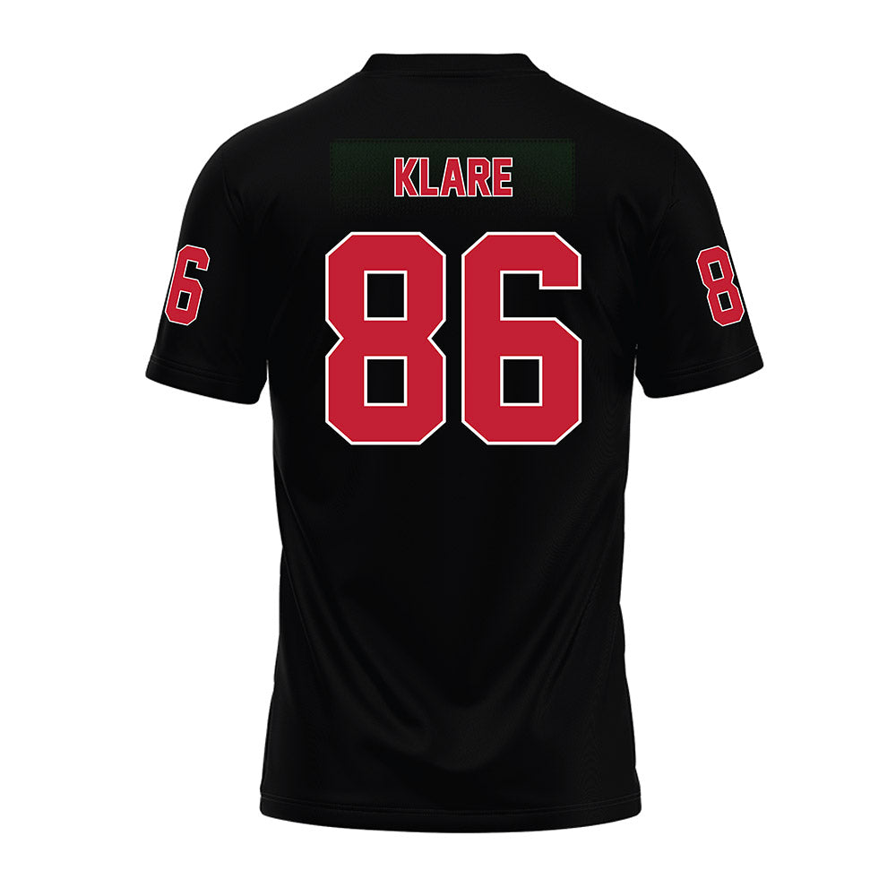 Ohio State - NCAA Football : Max Klare - Black Premium Football Jersey-1