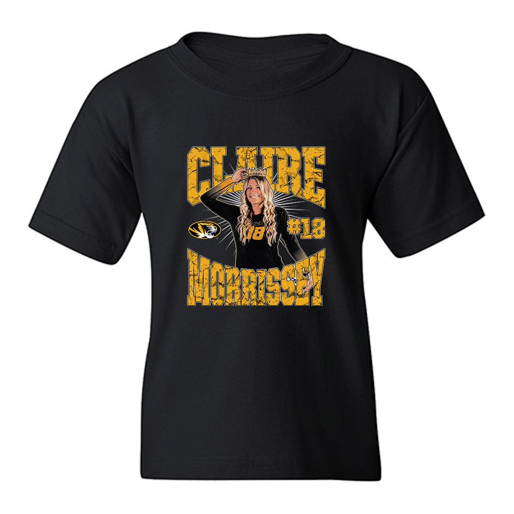 Missouri - NCAA Women's Volleyball : Claire Morrissey - Collage Youth T-Shirt-0