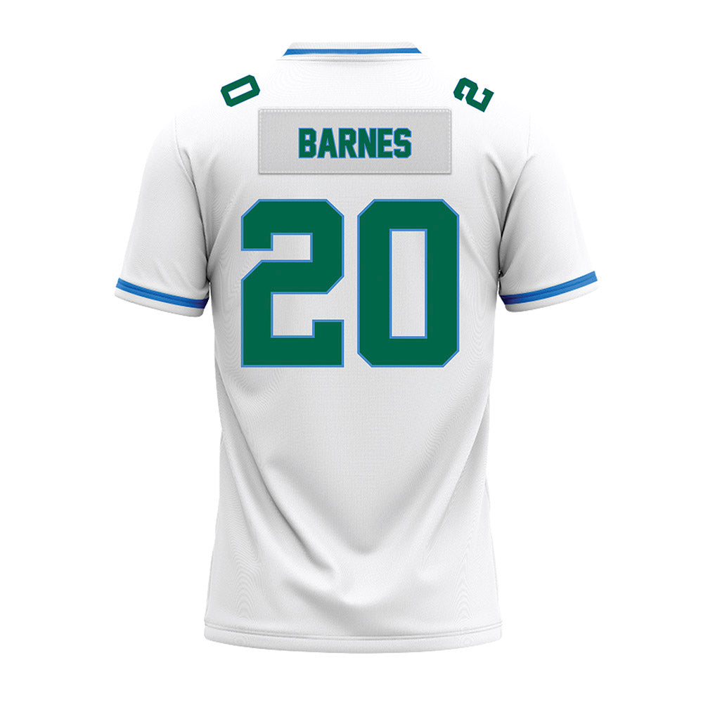 Tulane - NCAA Football : Arnold Barnes - White Premium Football Jersey-1