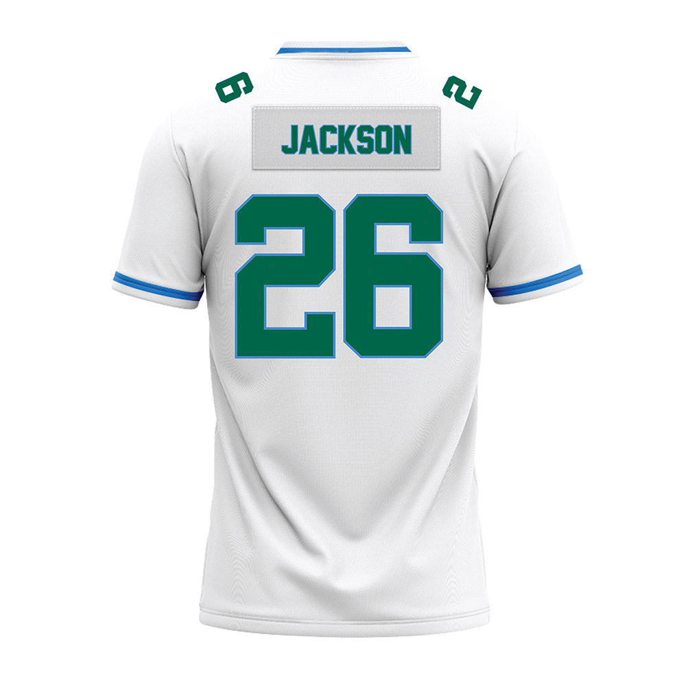 Tulane - NCAA Football : Dorion Jackson - White Premium Football Jersey-1
