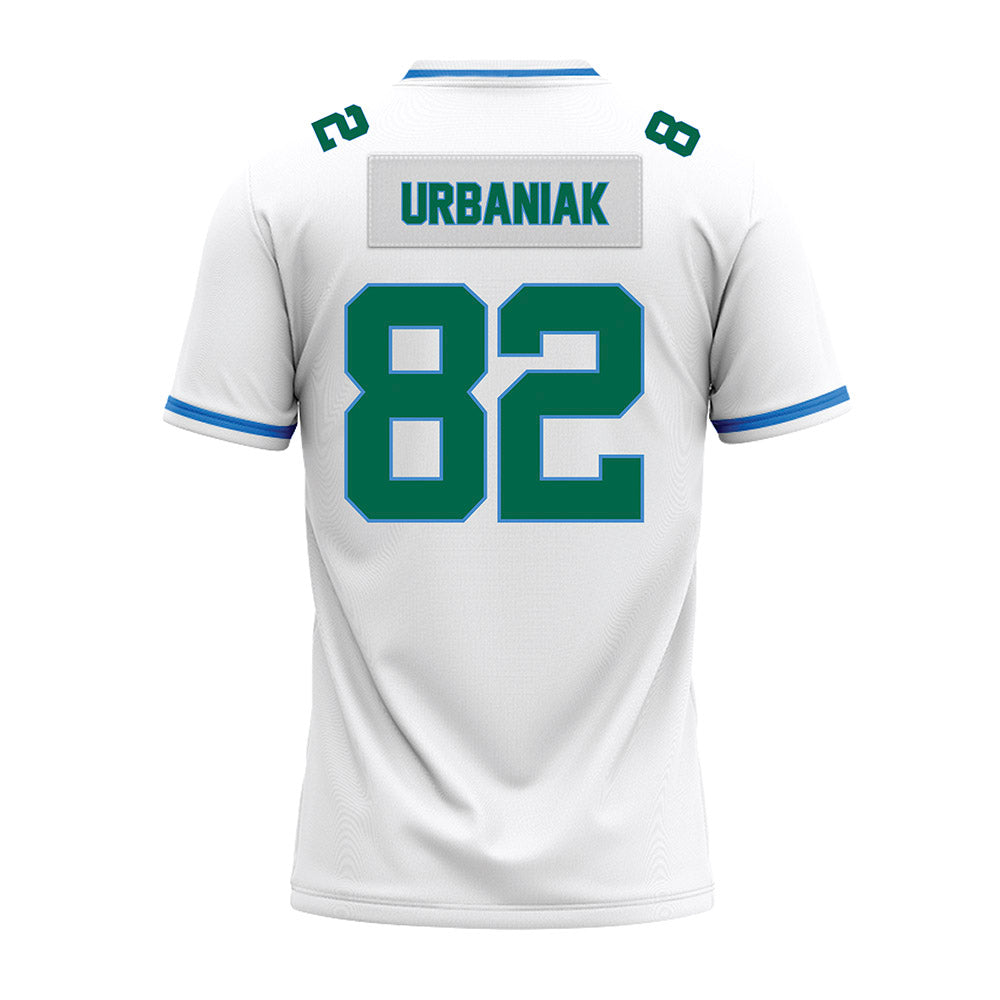 Tulane - NCAA Football : Erik Urbaniak - White Premium Football Jersey-1