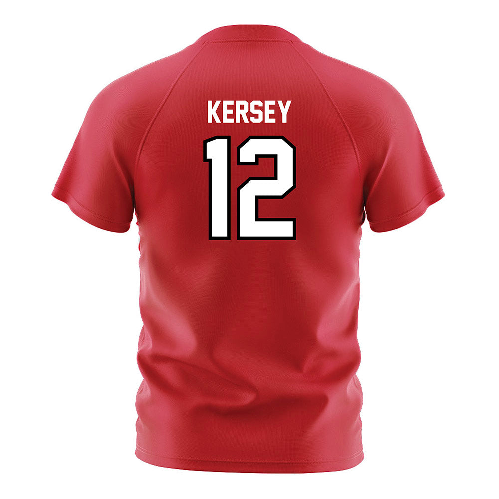 Fairfield - NCAA Women's Soccer : Sam Kersey - Red Soccer Jersey-1