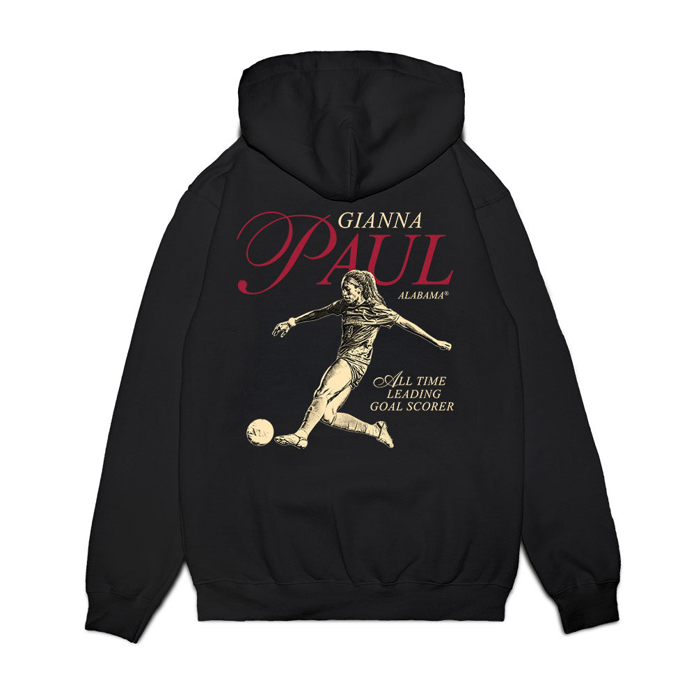 Alabama - NCAA Women's Soccer : Gianna Paul - Legacy Premium Hooded Sweatshirt-1