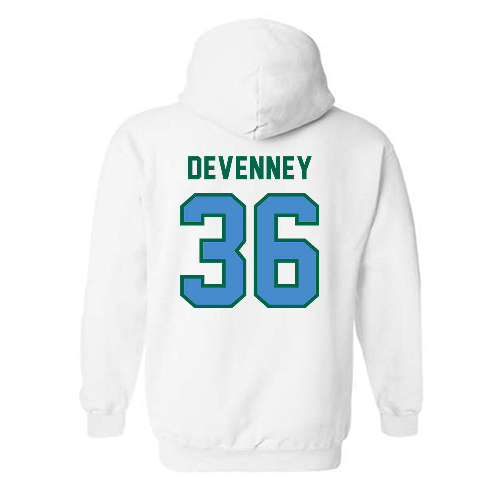 Tulane - NCAA Baseball : Michael Devenney - Classic Shersey Hooded Sweatshirt-1