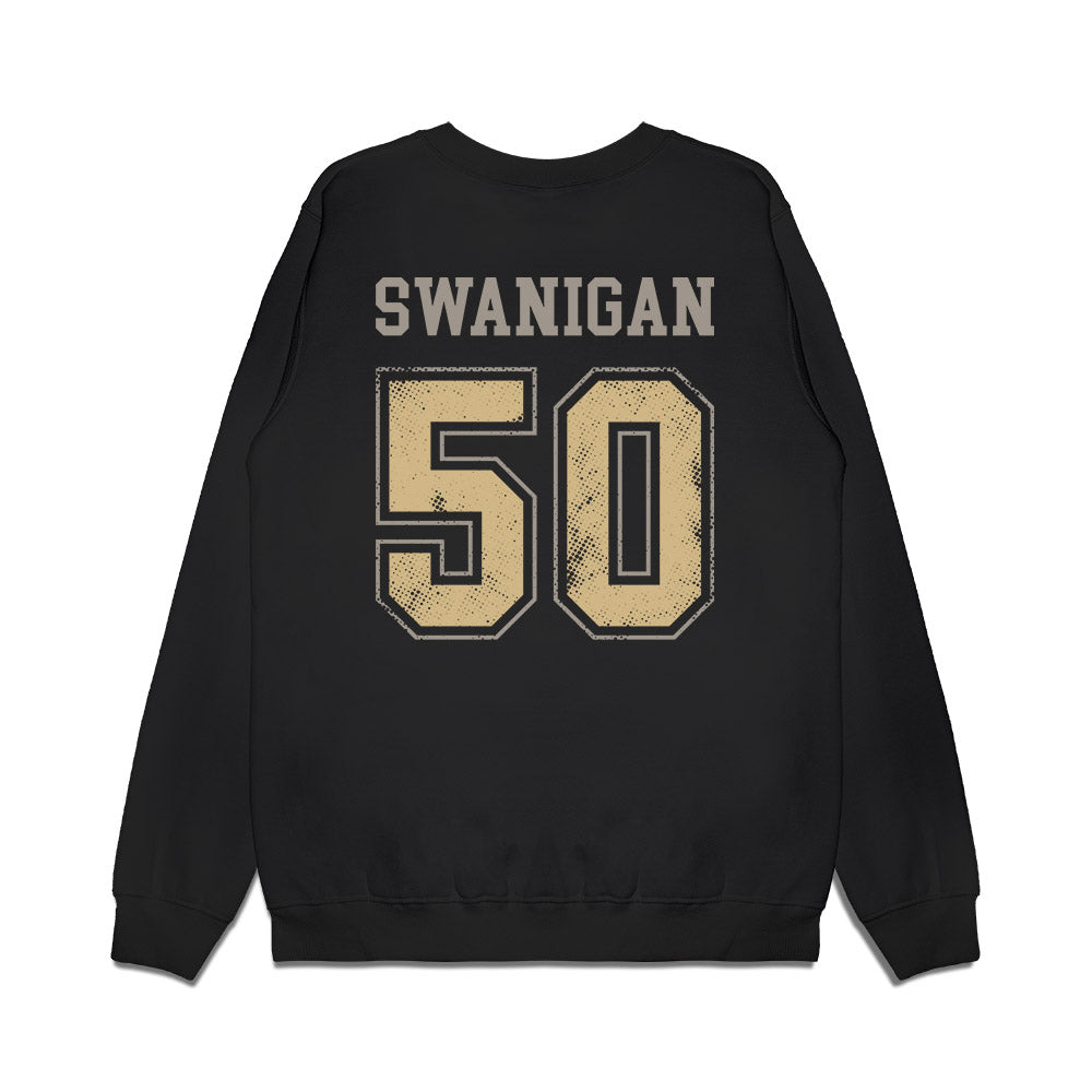 Purdue - NCAA Men's Basketball Legends : Caleb Swanigan - Biggie Premium Crewneck Sweatshirt-1