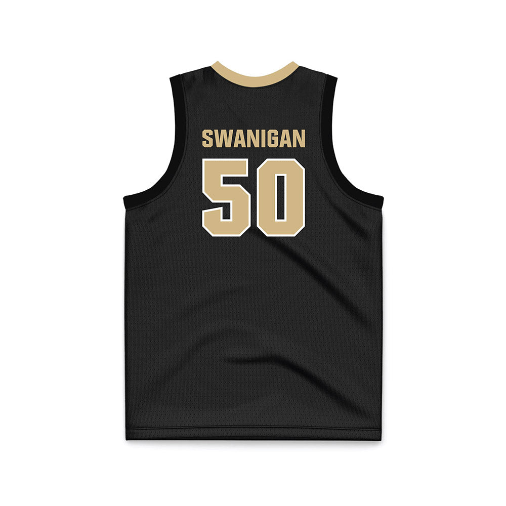 Purdue - NCAA Men's Basketball Legends : Caleb Swanigan - Black Basketball Jersey-1
