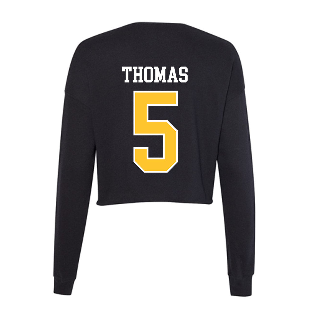 East Carolina - NCAA Women's Soccer : Molly Thomas - Classic Shersey Women's Cropped Crew Fleece-1