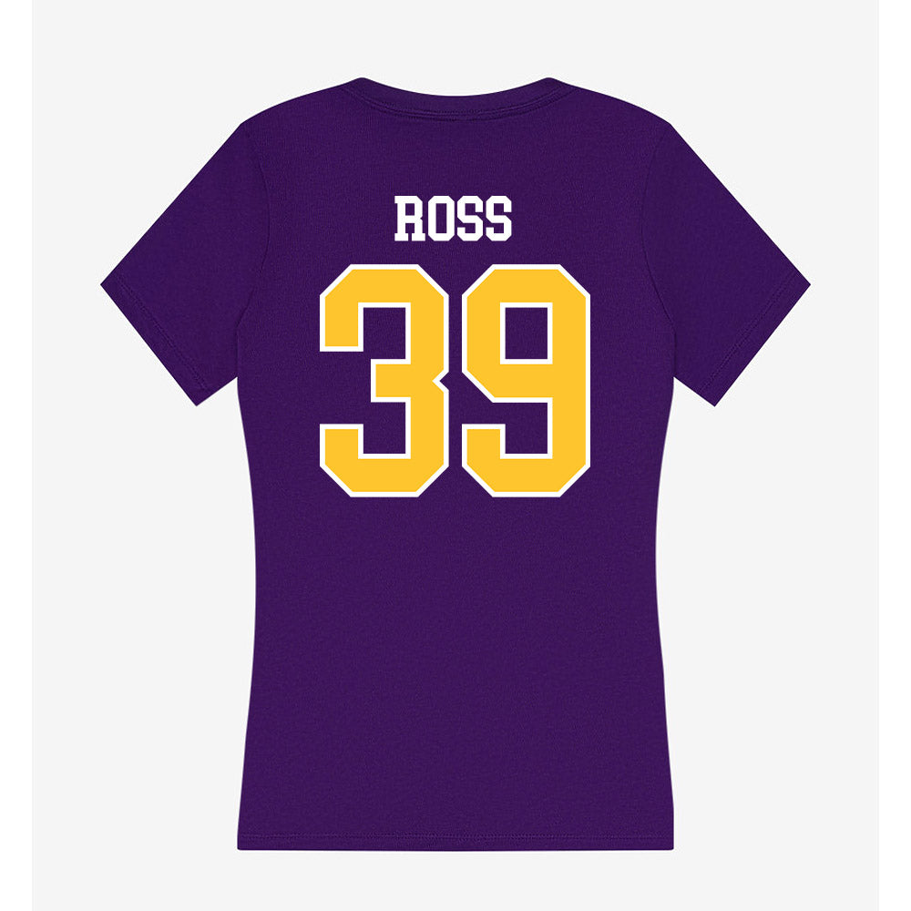 East Carolina - NCAA Football : Angelo Ross - Classic Shersey Women's V-Neck T-Shirt-1