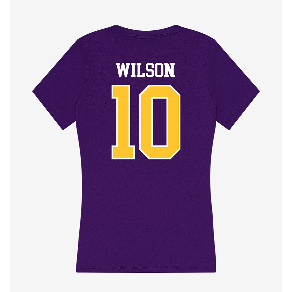 East Carolina - NCAA Football : Dameon Wilson - Classic Shersey Women's V-Neck T-Shirt-1