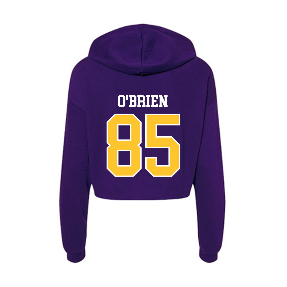 East Carolina - NCAA Football : Triston O'Brien - Classic Shersey Women's Crop Fleece Hoodie-1